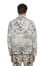 RC Lynx print shirt jacket NATURAL/OFF WHITE IMR510-3IR05