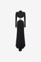 RC Cut-out knit dress Black RWT103-JJ036