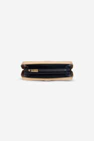 JC Portafoglio con logo serpente Marron clair SFP005-SF786