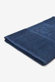 CL Beach towel with Cavalli Class logo Navy QXH01I-RW006