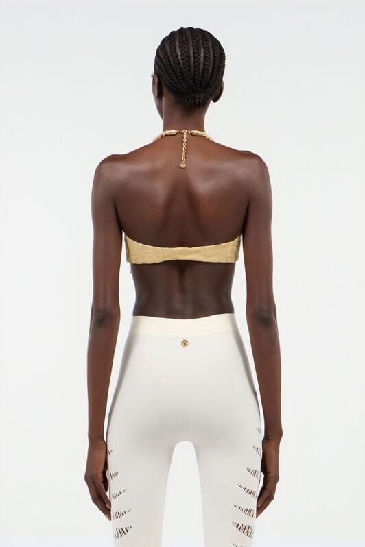 RC Top Bralette Arena con Detalle de Cuerda RC Top Bralette Arena con Detalle de Cuerda Marrón claro UWT602-FN026