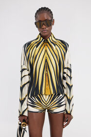 RC Camicia In Seta Con Stampa Ray Of Gold Oro TKT700-4QM33