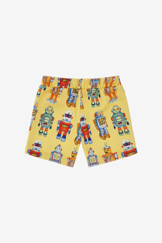 JU Printed pants JU Printed pants Yellow SJT208-5OI71