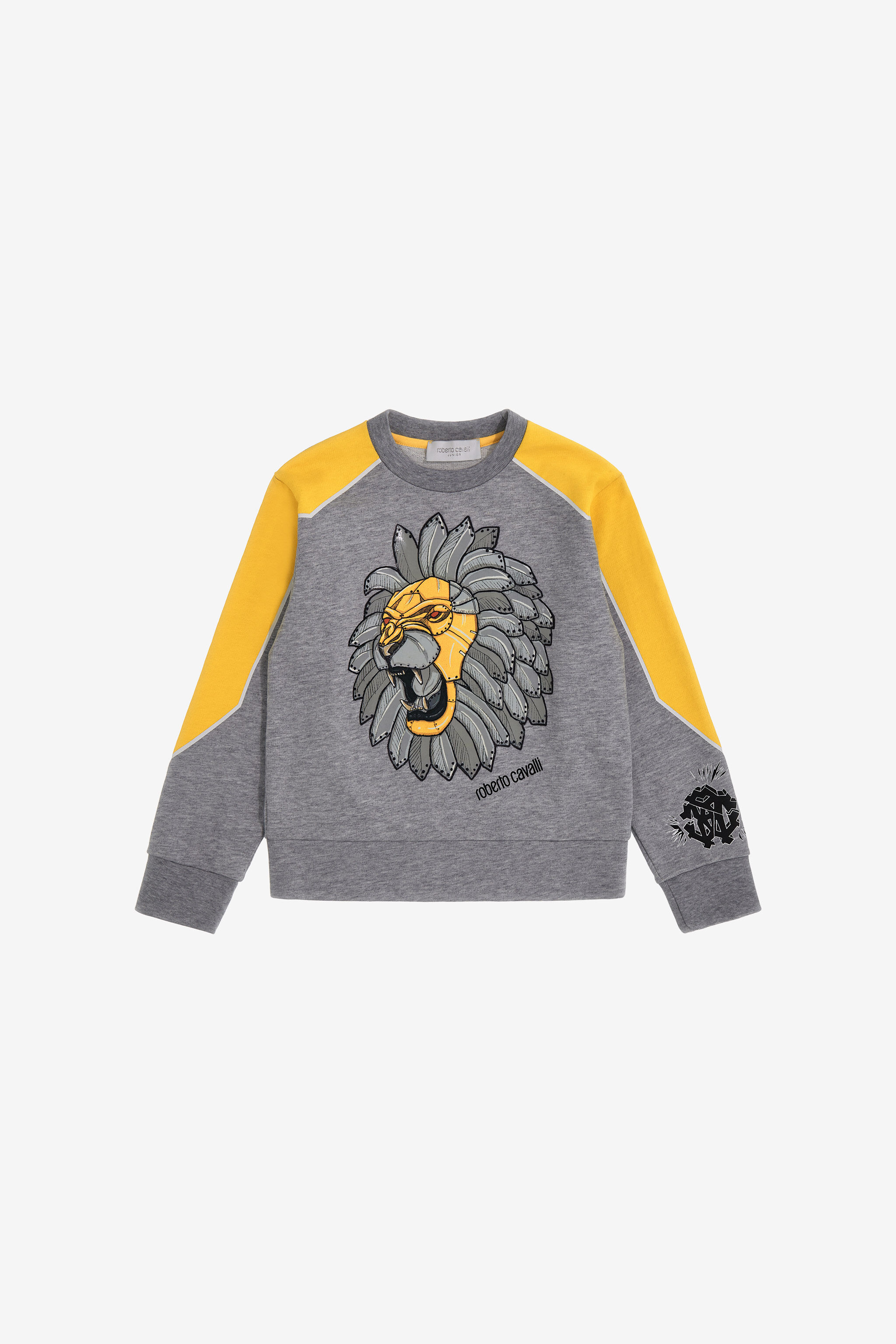 JU Bedrucktes Sweatshirt JU Bedrucktes Sweatshirt Grau SJT924-CF050