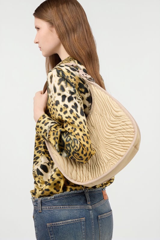 RC Medium Matelassé Bologna Bag RC Medium Matelassé Bologna Bag Light Brown ULL002-IL002