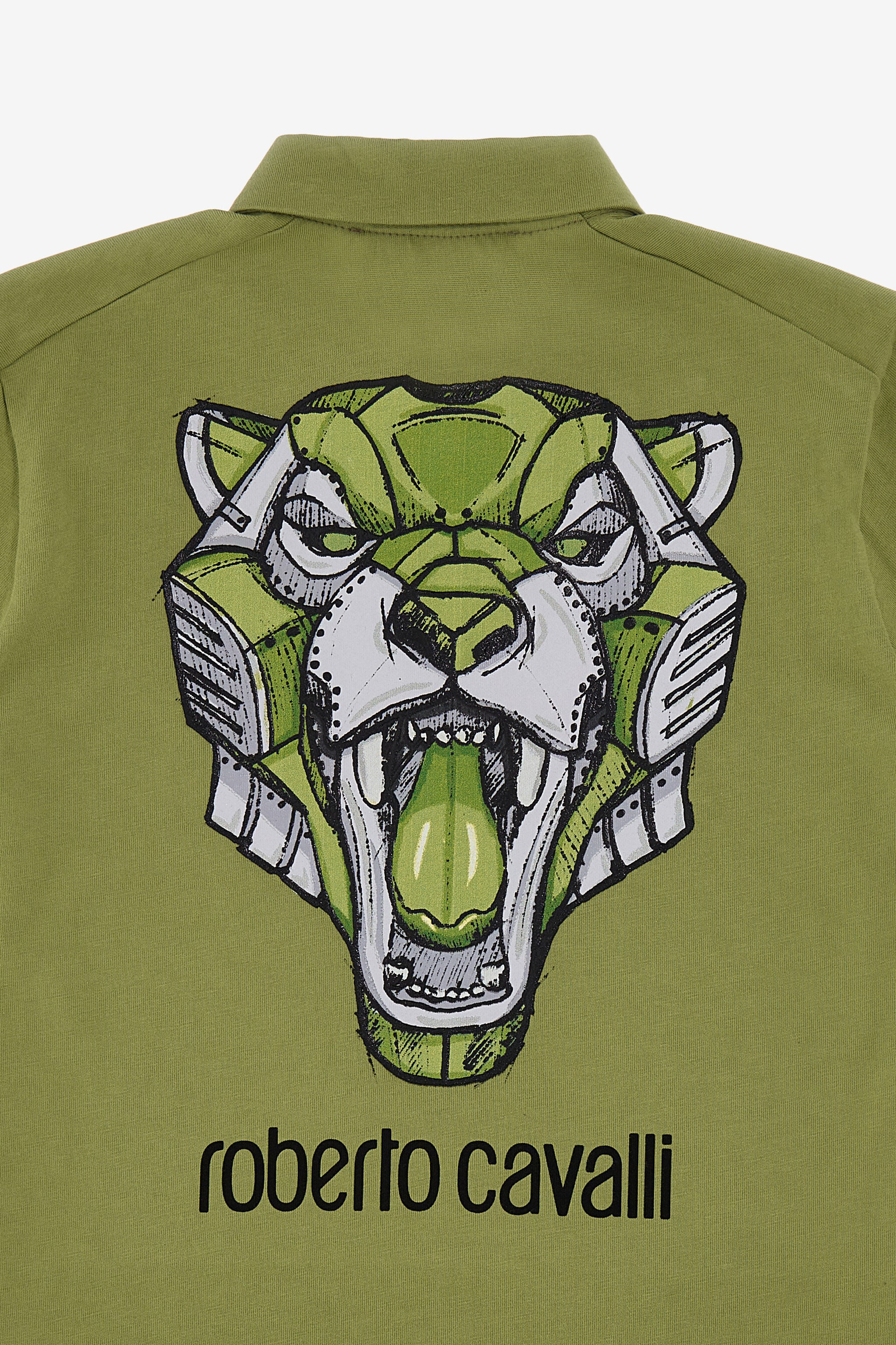 JU Logo polo t-shirt JU Logo polo t-shirt Vert SJT634-JD001