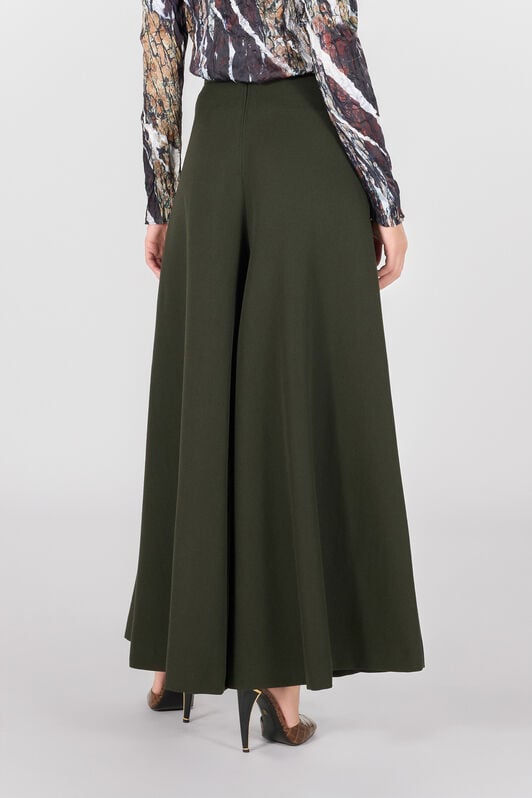 RC Pantaloni fluidi RC Pantaloni fluidi Verde scuro TWT202-WP059