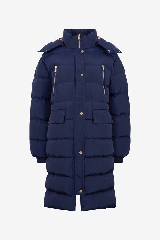 RC Marble Print Down Jacket RC Marble Print Down Jacket BLUE ROT80A-FY035