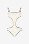 RC Costume Intero Marrone Con Cut-out IVORY WWW007-LL030