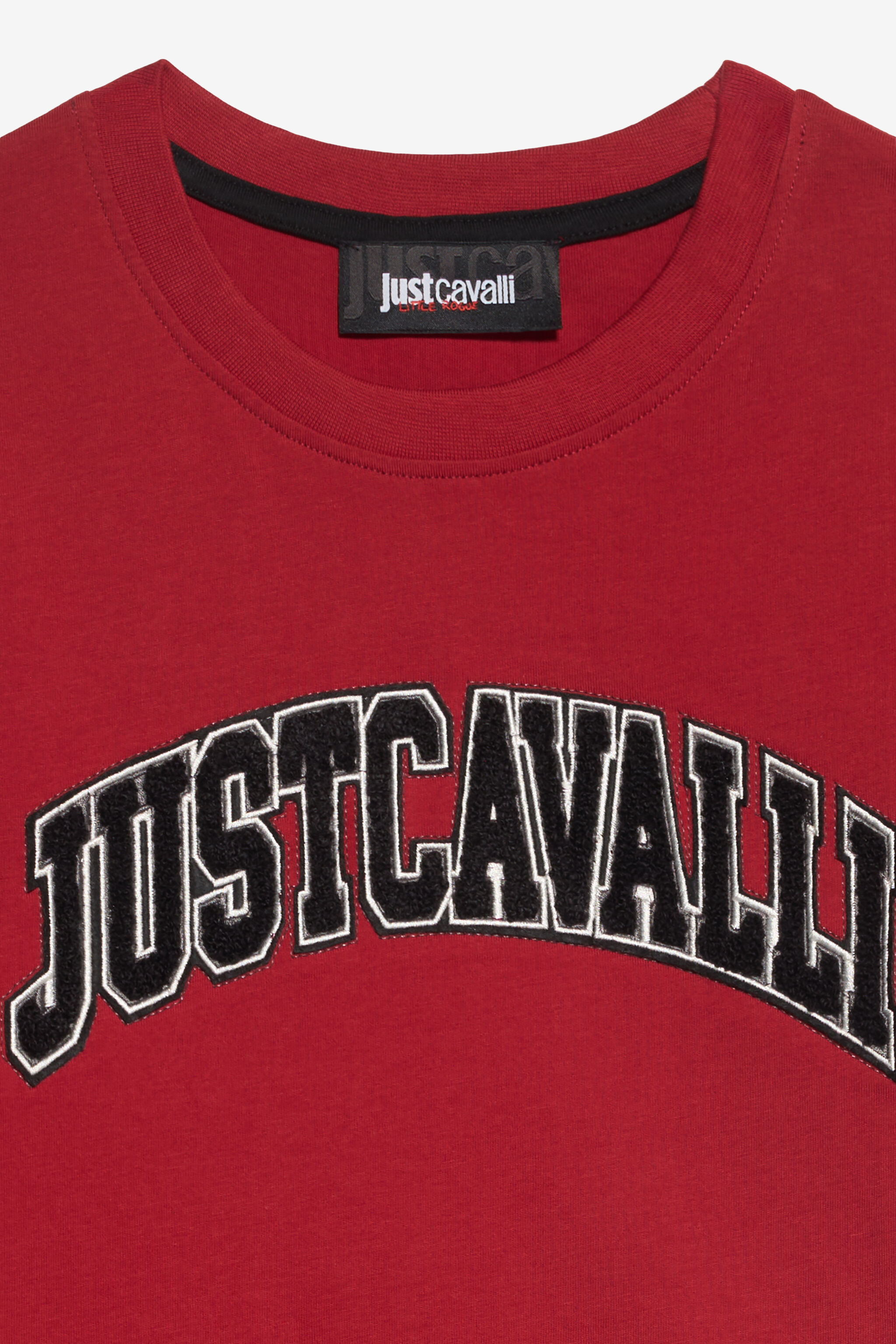 JC Just Cavalli Kids Red Logo Tee JC Just Cavalli Kids Red Logo Tee RED XFT60H-JD003