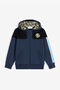 JU Jeansjacke mit Monogramm-Stickerei JU Jeansjacke mit Monogramm-Stickerei Dunkelblau RJT90P-CF050