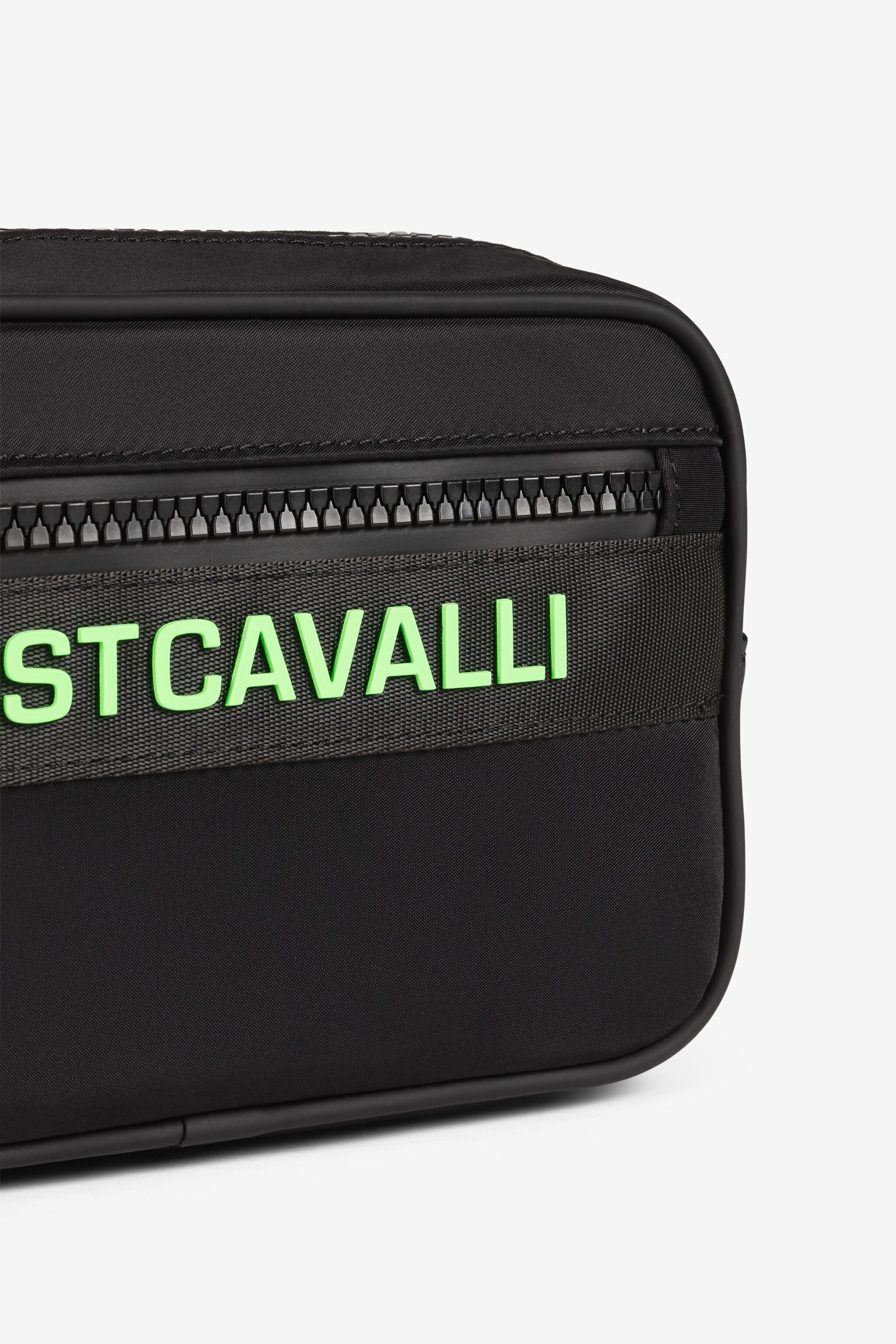 JC Just Cavalli Logo-Print Belt Bag JC Just Cavalli Logo-Print Belt Bag BLACK Q62342-Q1245
