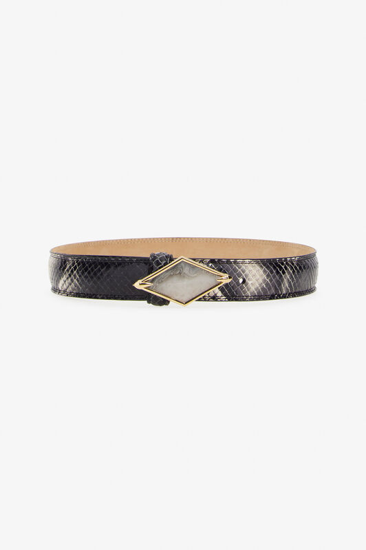 RC Black Leather Belt RC Black Leather Belt Black TWC005-PZ02S