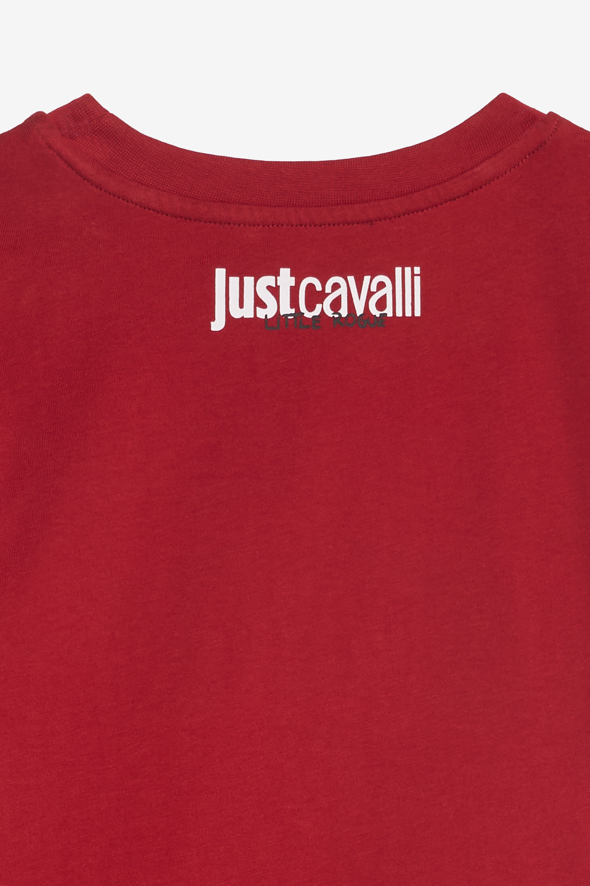 JC Just Cavalli Kids Red Logo Tee JC Just Cavalli Kids Red Logo Tee RED XFT60H-JD003