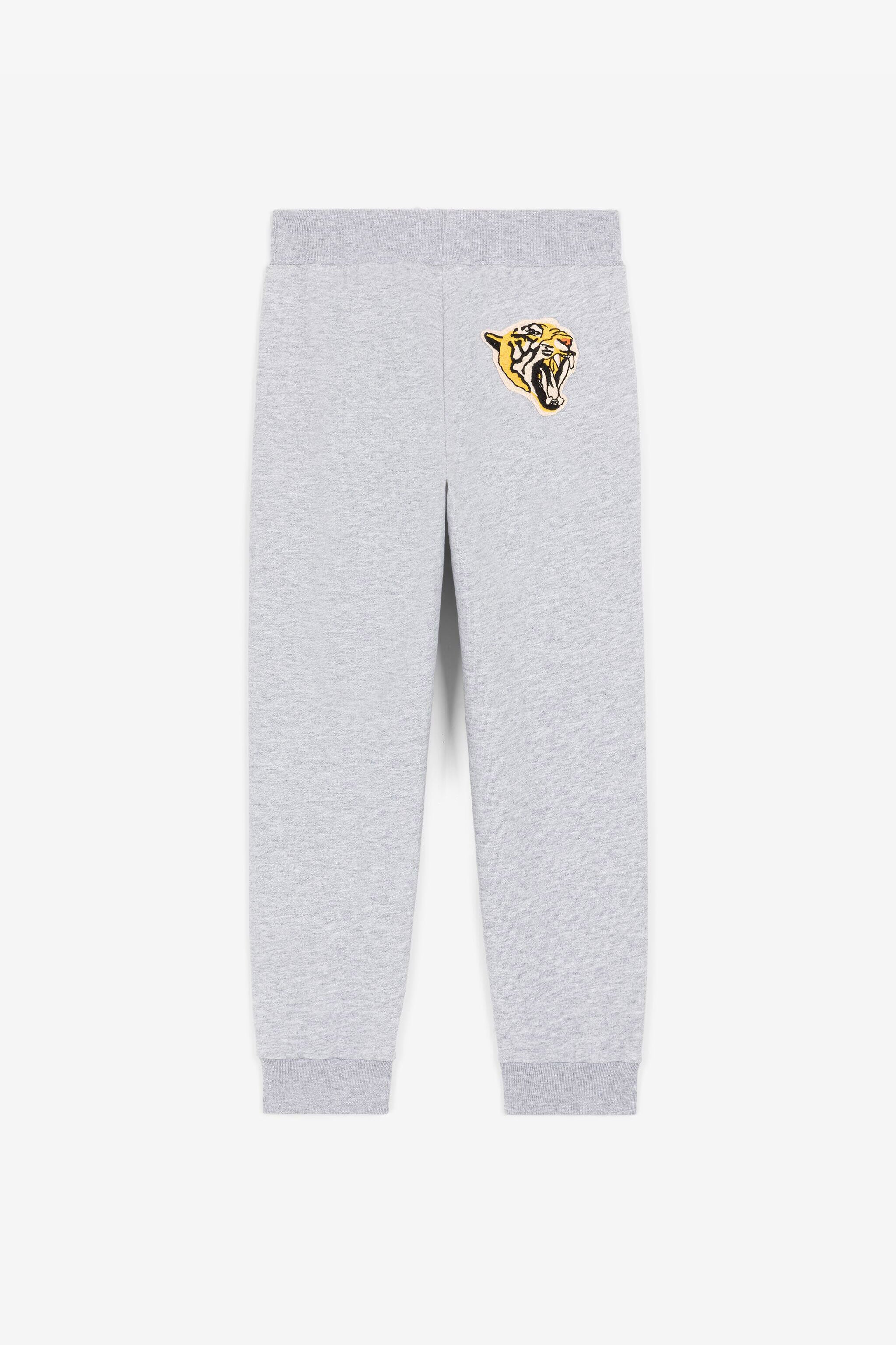 JU Jogginghose mit Logo-Print Grau RJT20R-CF050