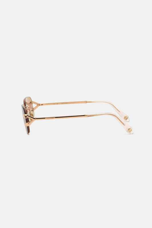 RC Metal rimless sunglasses SHINY COPPER GOLD VALD14-ID253