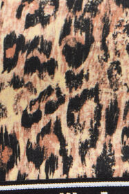 JC Reggiseno Stampa Jaguar Skin CREMINO BIS UFU007-UF204