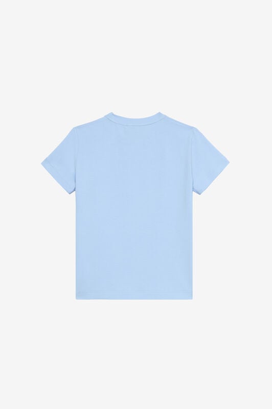 JU T-Shirt With RC Monogram And Logo JU T-Shirt With RC Monogram And Logo Light blue UJT62N-JD001