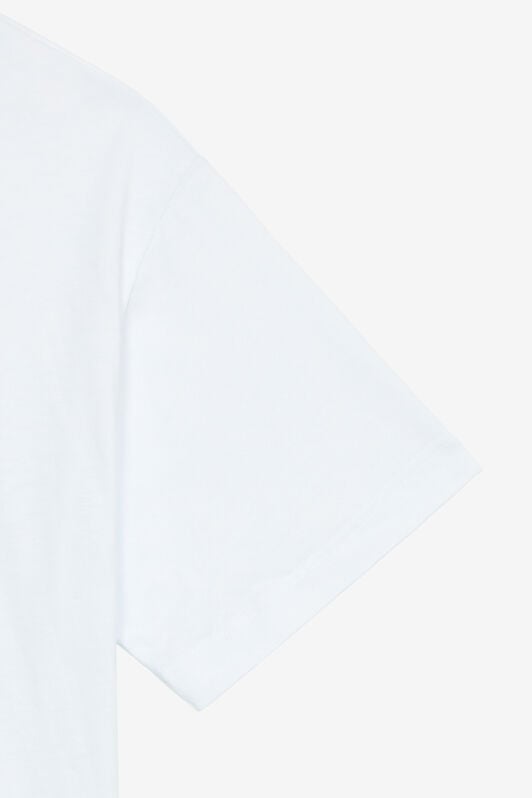 JU T-Shirt Imprimé Zèbre Avec Monogramme RC Et Logo JU T-Shirt Imprimé Zèbre Avec Monogramme RC Et Logo Blanc UJT60A-JD001