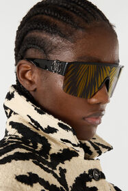 RC Occhiale da sole Roberto Cavalli Ray Of Gold Collection Nero/Oro SALD39-ID150
