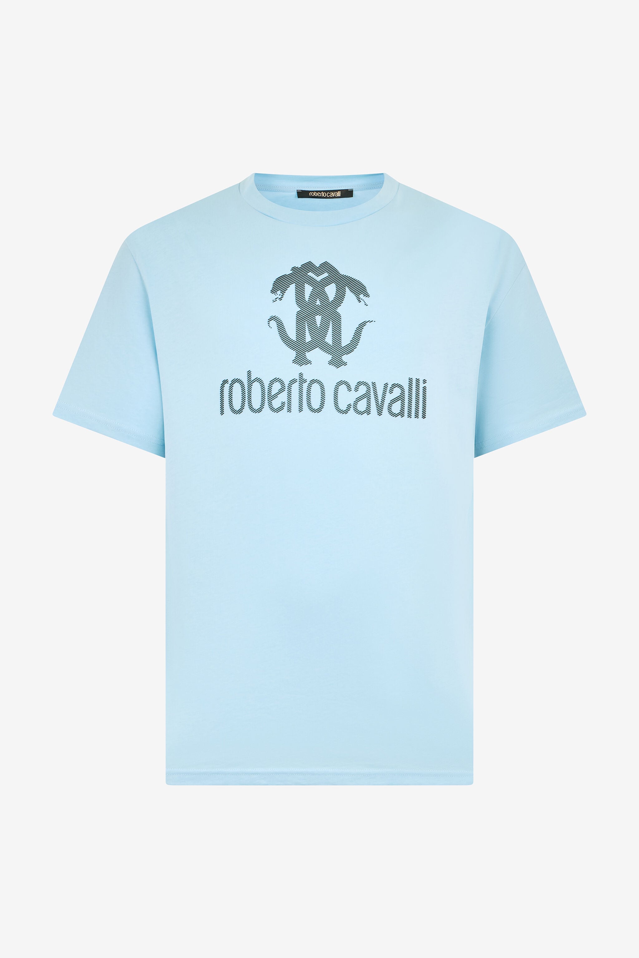 RC Light Blue T-Shirt with Monogram RC RC Light Blue T-Shirt with Monogram RC LIGHT BLUE QOT60D-JD060