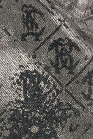 RC Monogram Print Shirt BLACK WRJ700-DN012