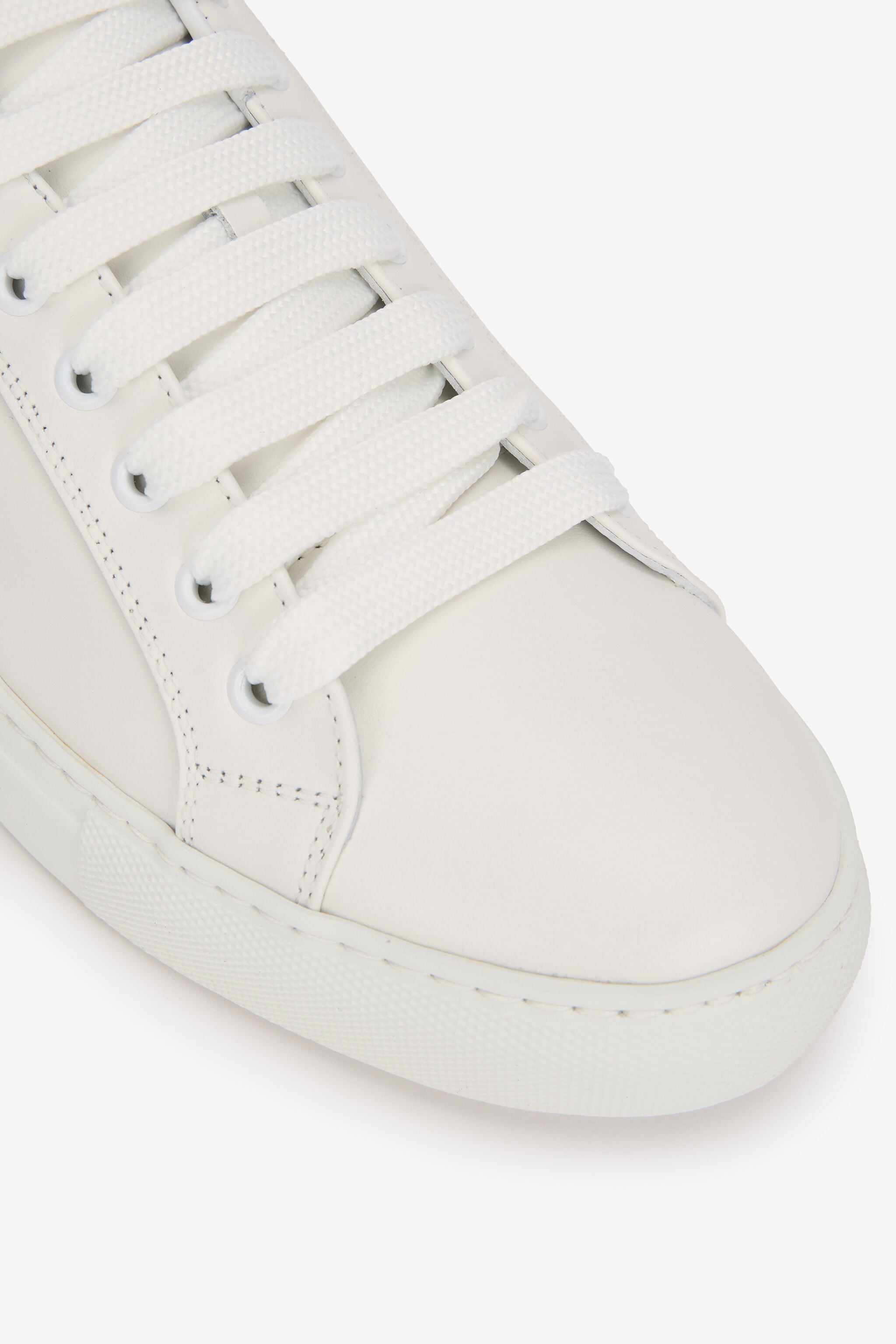RC Sneakers With Jaguar Skin Insert RC Sneakers With Jaguar Skin Insert White URS074-PZA90