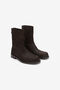 RC Botte en cuir vieilli avec zip arrière RC Botte en cuir vieilli avec zip arrière BROWN XNS002-PZB56