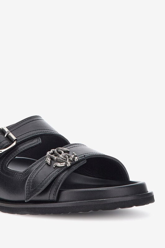 RC Flat sandals RC Flat sandals Black SRS064-PZA12