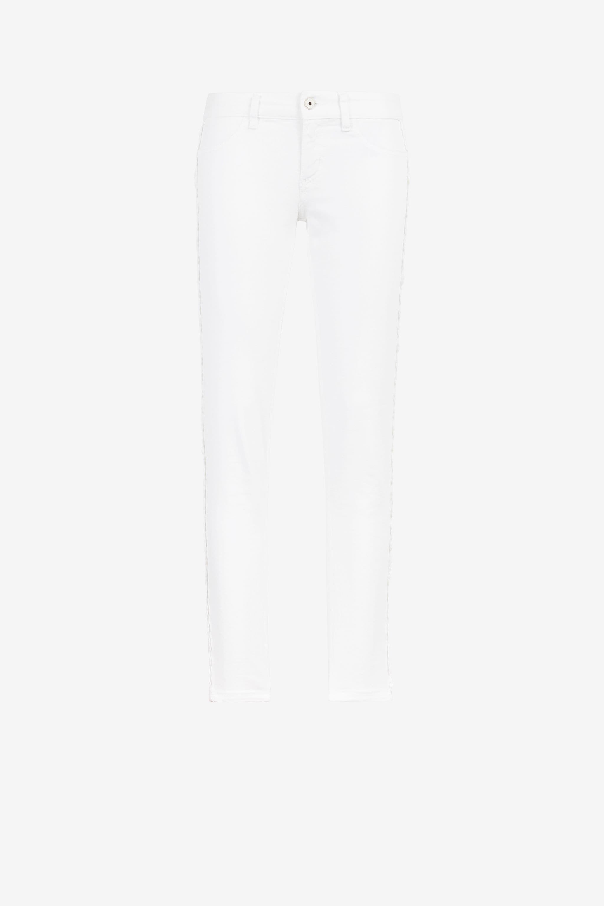 JC Just Cavalli Lace Side Stripe Jeans JC Just Cavalli Lace Side Stripe Jeans White GQLSCY-ISEIO