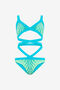 RC Trikini With Optical Glass Print Light green UKW005-HVN74