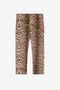 JU Jaguar-Print Cotton Leggings Light brown RJT20V-JFF65