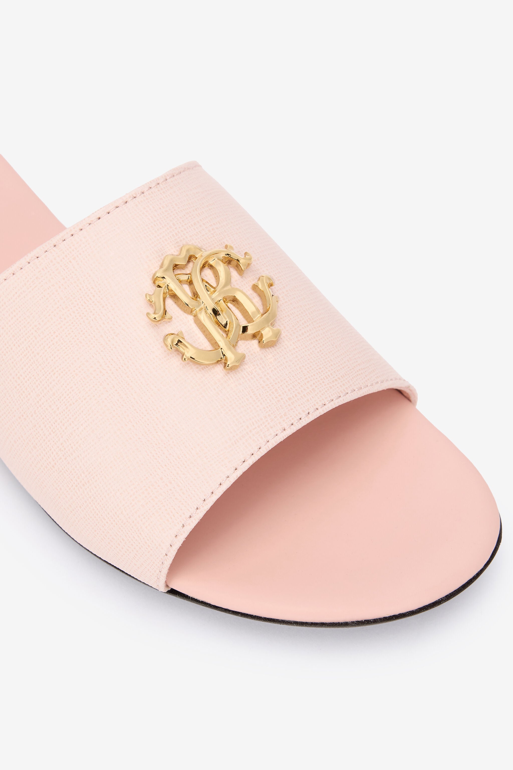 RC Pink Sandal With Monogram RC RC Pink Sandal With Monogram RC PINK QOS01B-PZO18