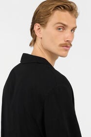 JC Shirt with Embroidered Logo BLACK WFM010-WF158