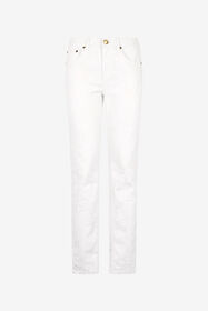 RC Slim Fit Denim Trousers White UWJ232-DE007