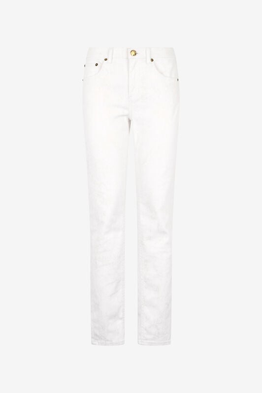 RC Pantalon en Denim Slim Fit RC Pantalon en Denim Slim Fit Blanc UWJ232-DE007