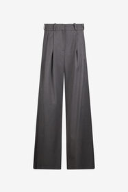 JC Pantaloni Ampi Pieghettati Grigi GRIGIO MELANGE VFT148-VF227