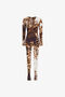 RC Jumpsuit Stampa Appaloosa RC Jumpsuit Stampa Appaloosa Marrone TKT11A-HVN08