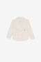 JU Chemise Avec Plastron Et Monogramme RC JU Chemise Avec Plastron Et Monogramme RC Ivoire UJT702-CH004