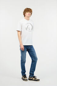 JC Camiseta Estampado Frontal Con Logotipo Blanco UFT065-UF085