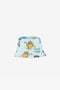 JU Dinosaur And Logo-Print Bucket Hat JU Dinosaur And Logo-Print Bucket Hat Light blue QJZ003-5RF59
