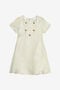 JU Robe Avec Guépards Et Cheetah Skin JU Robe Avec Guépards Et Cheetah Skin IVORY UJT10J-6DO35