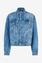 JC Denim Jacket With Logo JC Denim Jacket With Logo Light blue UFT196-UF262