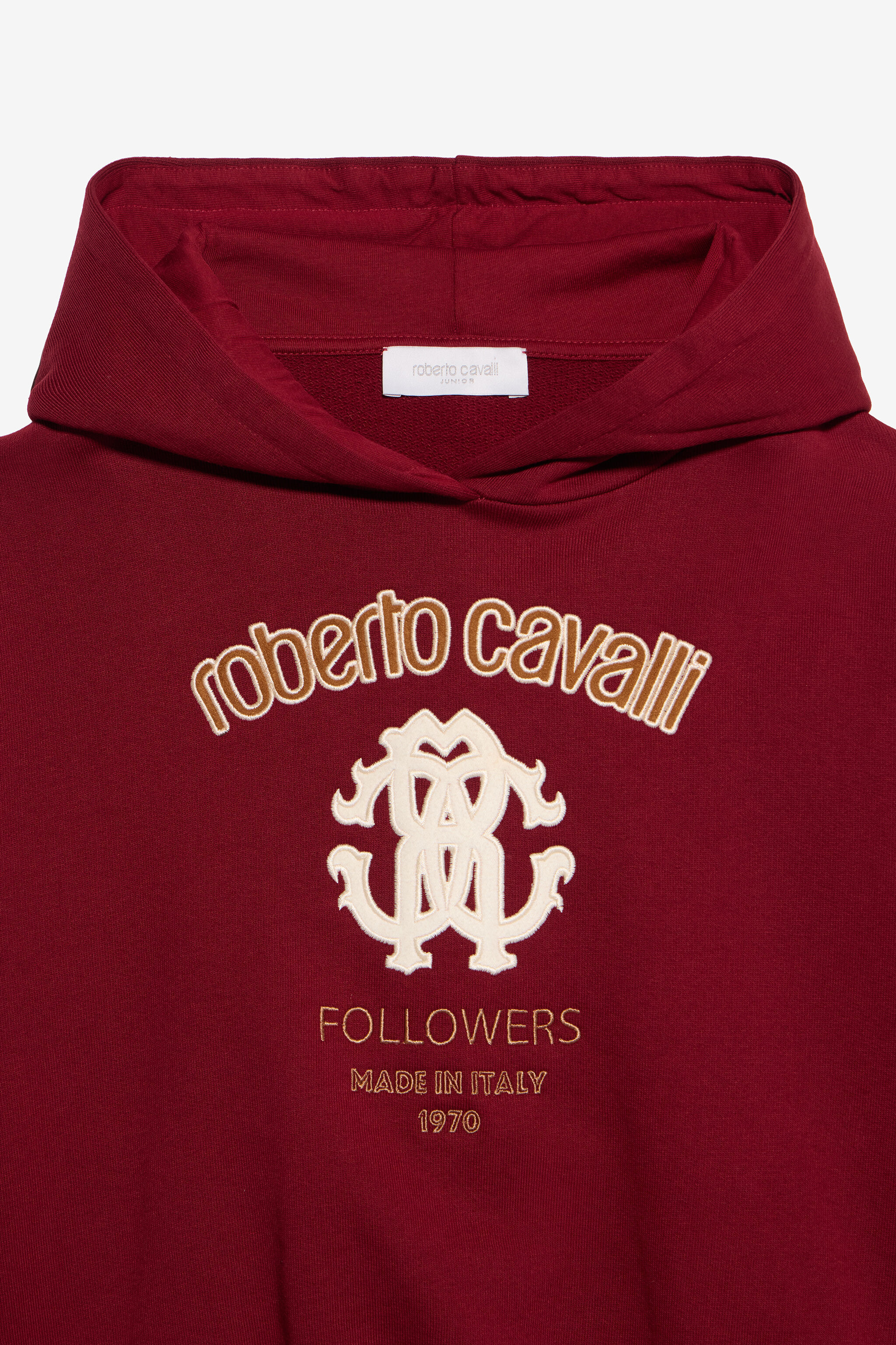 JU Cavalli Hoodie in Rubinrot BORDEAUX XJT66Z-CF007