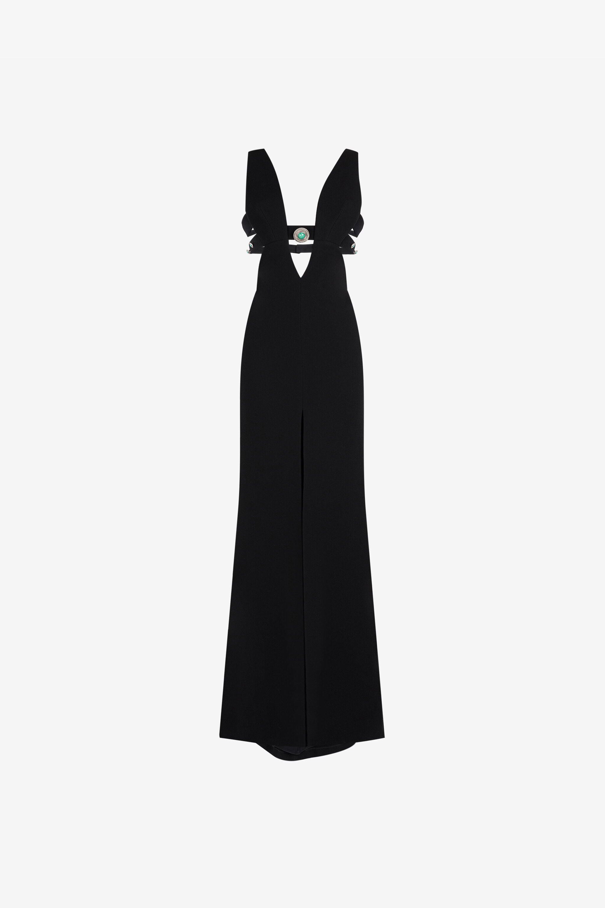 RC Maxi-Kleid mit Cut Outs RC Maxi-Kleid mit Cut Outs Schwarz RKT103-WR013