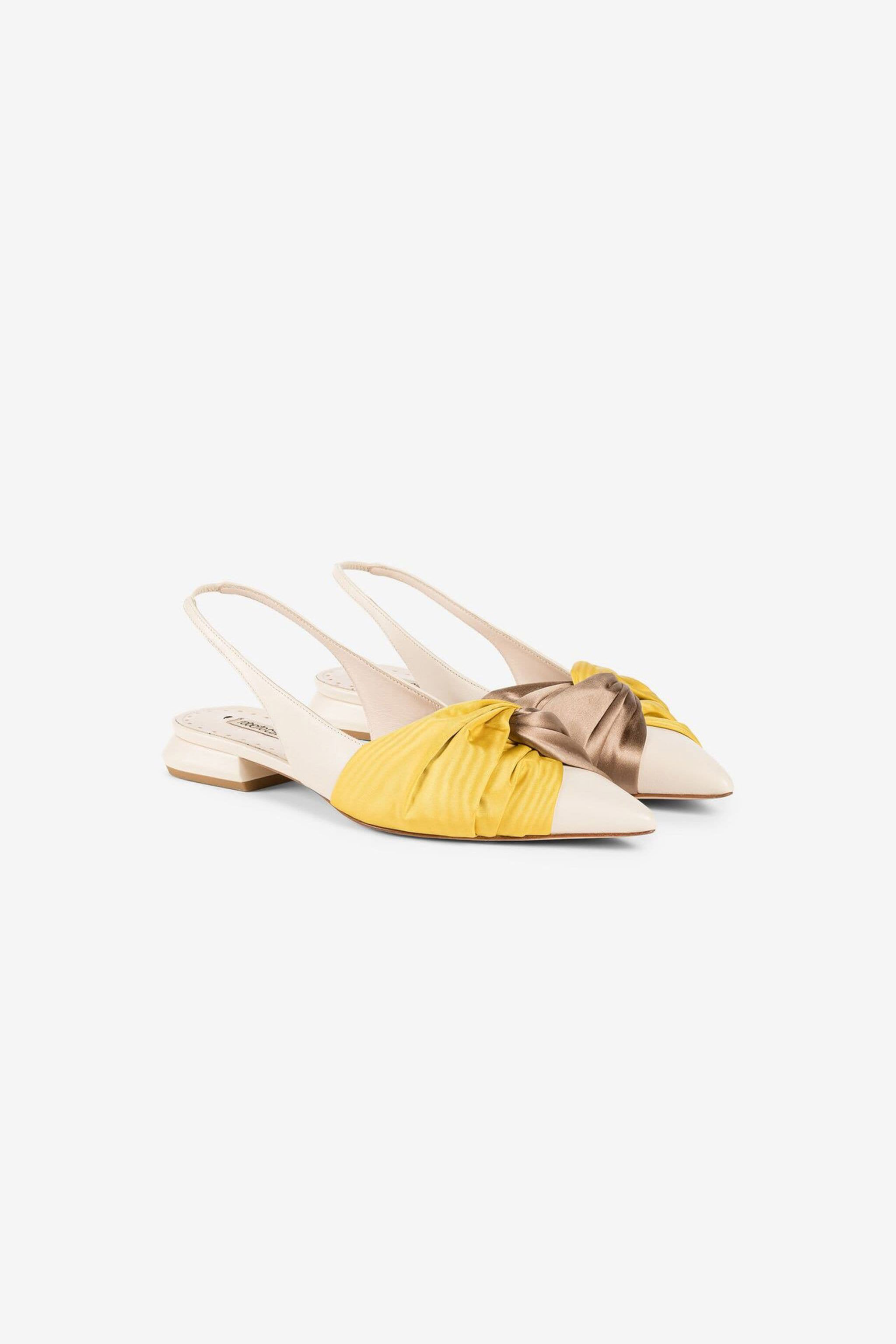 RC Le Pettegole Slingback bicolore RC Le Pettegole Slingback bicolore Elfenbein QWS010-PN222