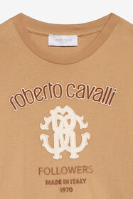 JU T-Shirt with Logo BEIG.MARZ. XJT61B-JD001
