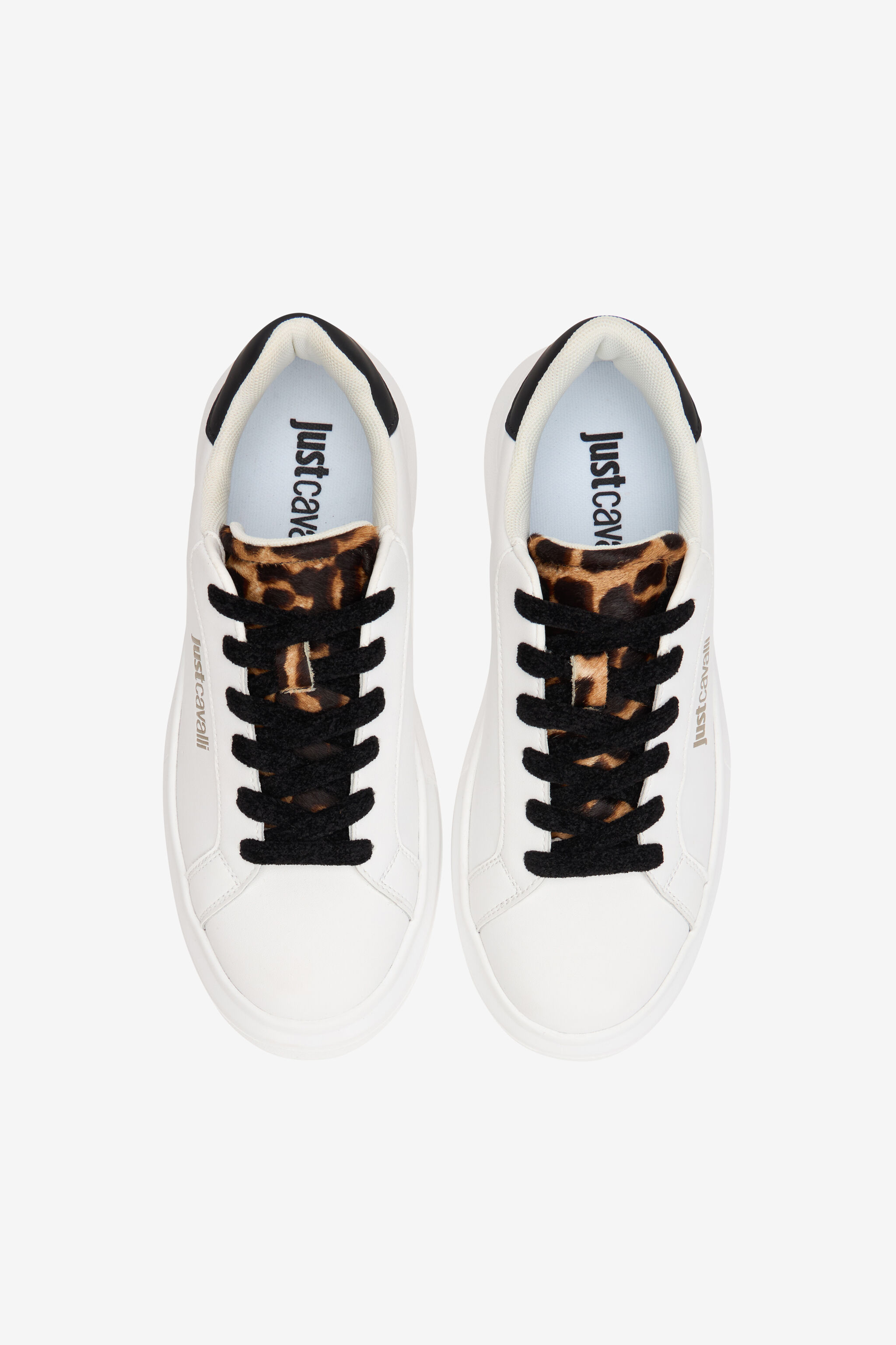 JC Baskets avec imprimé Leopard et logo JC Baskets avec imprimé Leopard et logo WHITE XFS003-XF399