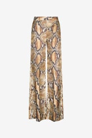 RC Python Print Trousers Brown UWT201-4QN93
