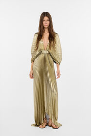 RC Gold Lamè Maxi Dress GOLD WWT109-GU002